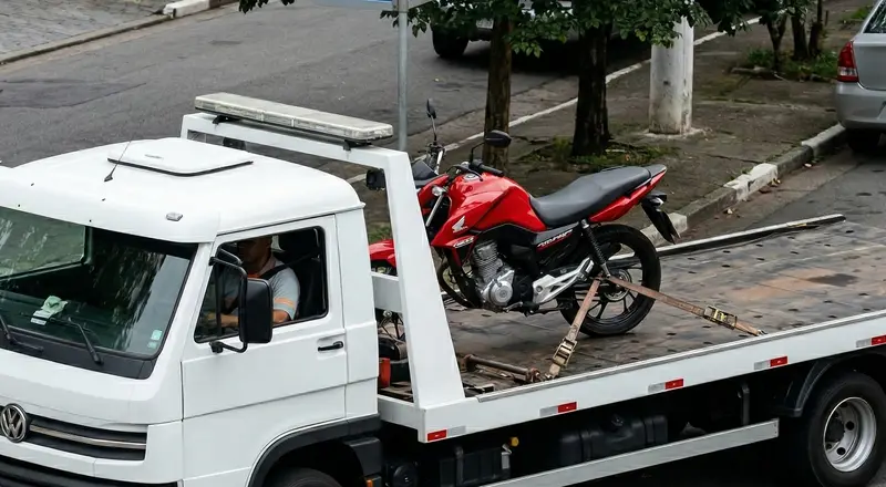 Reboque de moto em Carapicuíba – guincho especializado para motocicletas
